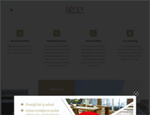 Tablet Screenshot of locusoffice.com